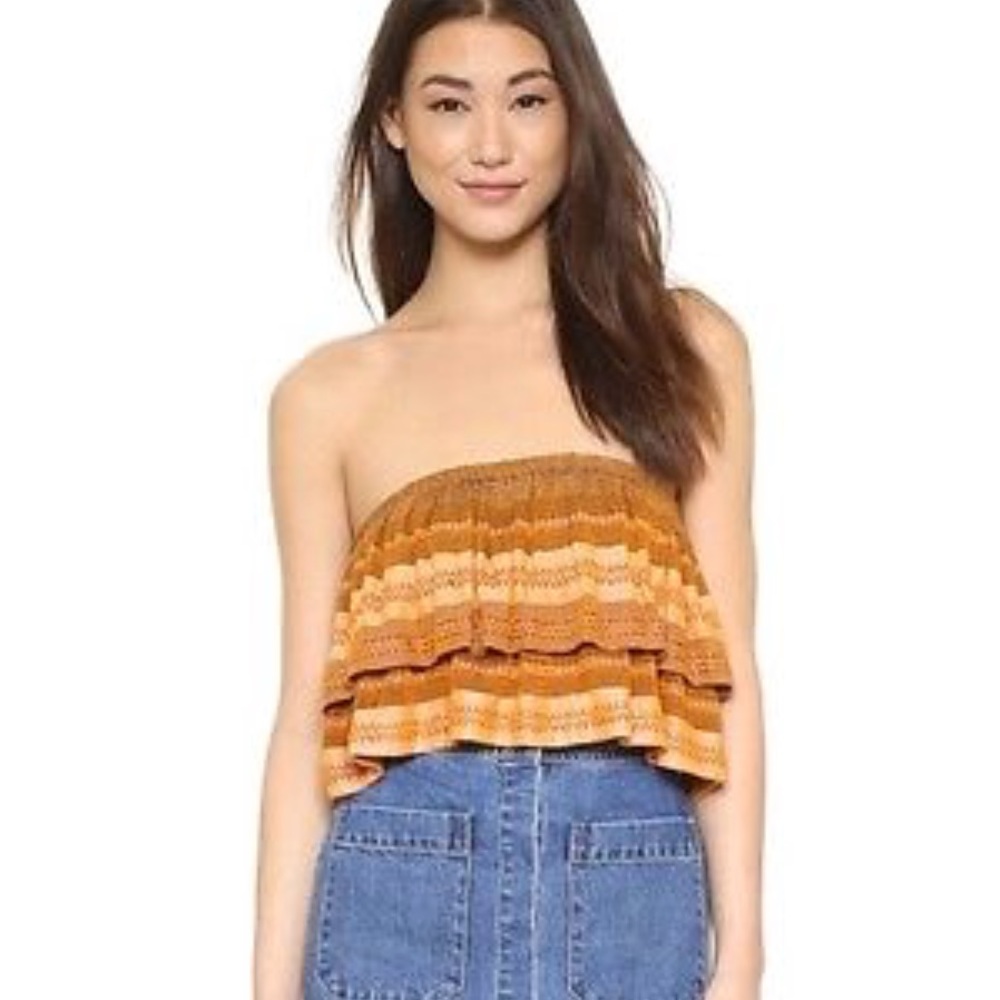 Free people Indian summer tube top, large